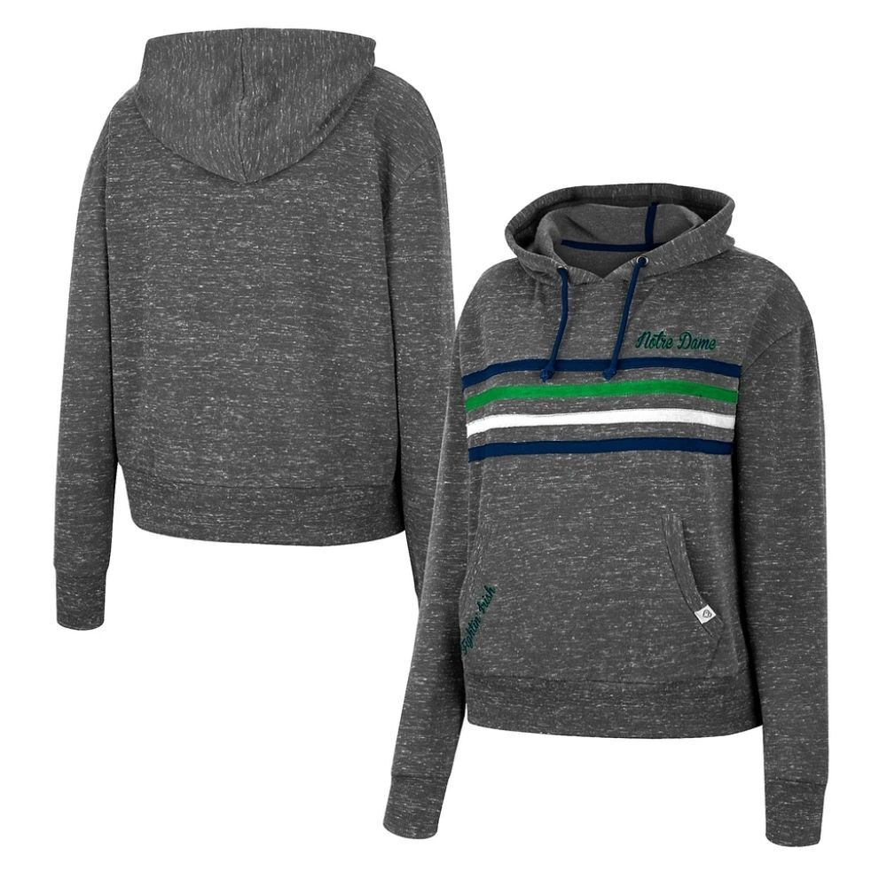 Notre Dame Embroidered Fighting Irish Hoodie Sweatshirt NCAA Football MEDIUM